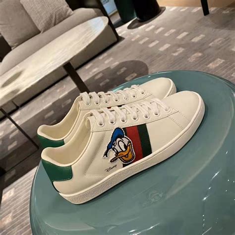 Gucci x Disney Donald Duck Ace Sneakers 